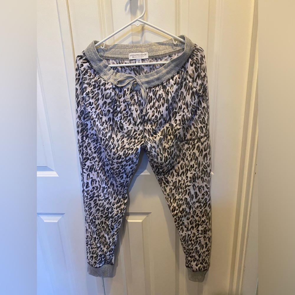 Animal Print Lounge Pants